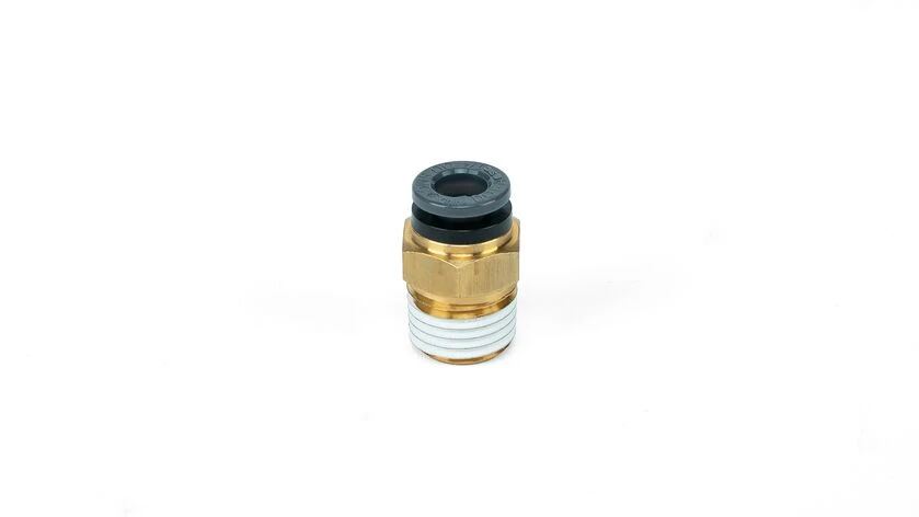 Straight Male - 1/4" MNPT x 1/4" PTC - DOT - SMC # KV2H07-35S - 21745
