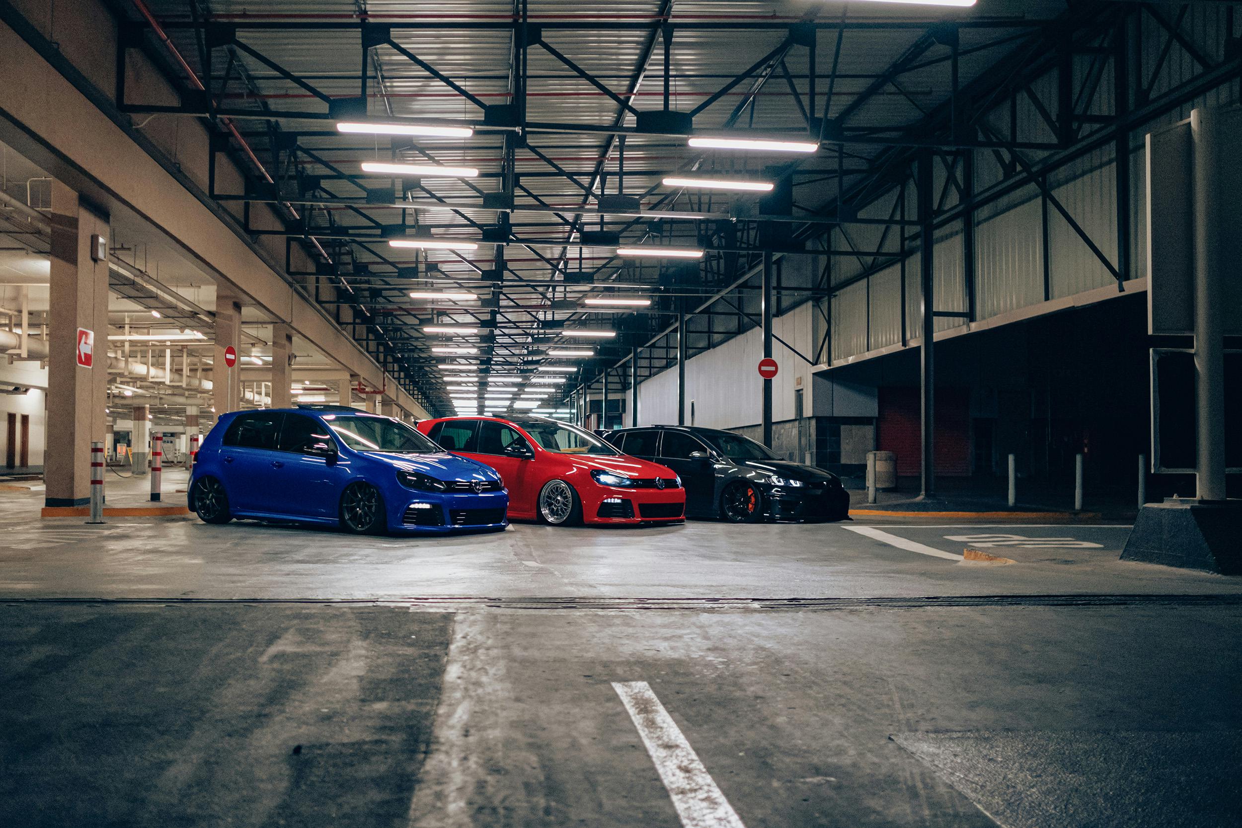 Air Lift Performance Around The World South Africa - VW Golf R trio