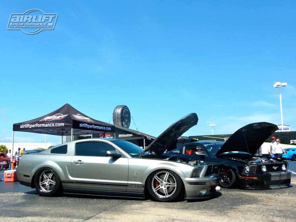 Air Lift Performance Bagged Mustang