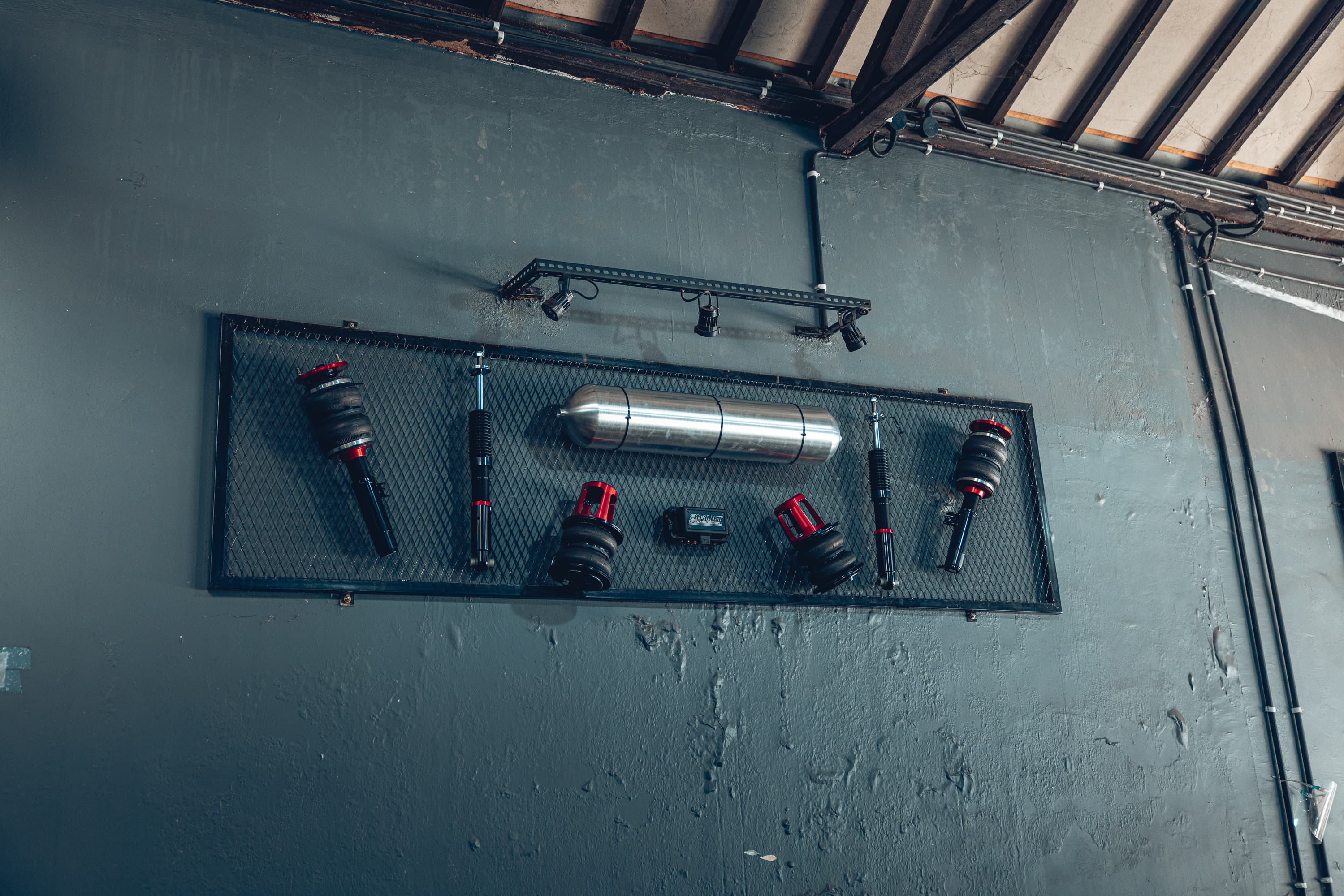 Air Lift Indonesia Art Custom Shop pic - display wall