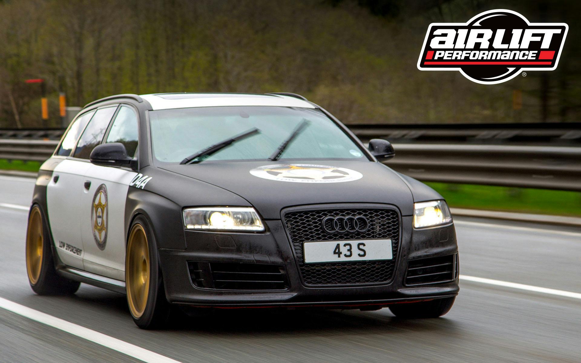 Design4 Automotive &#039;Low Enforcement&#039; Police Audi RS6 on Air Lift Performance
