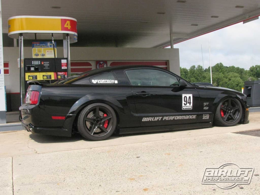 Air Lift Performance Bagged Mustang