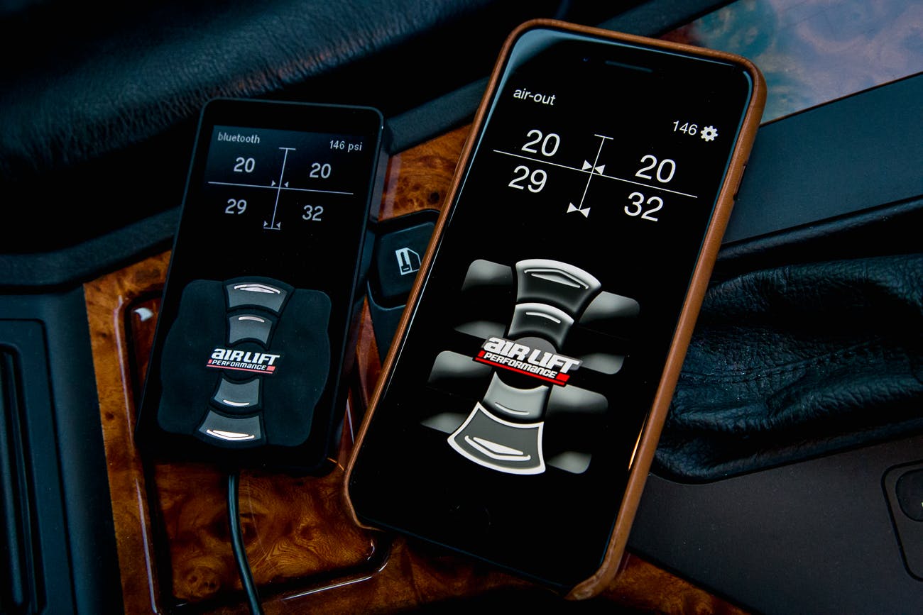 Free Android and iPhone App to Control Air Suspension