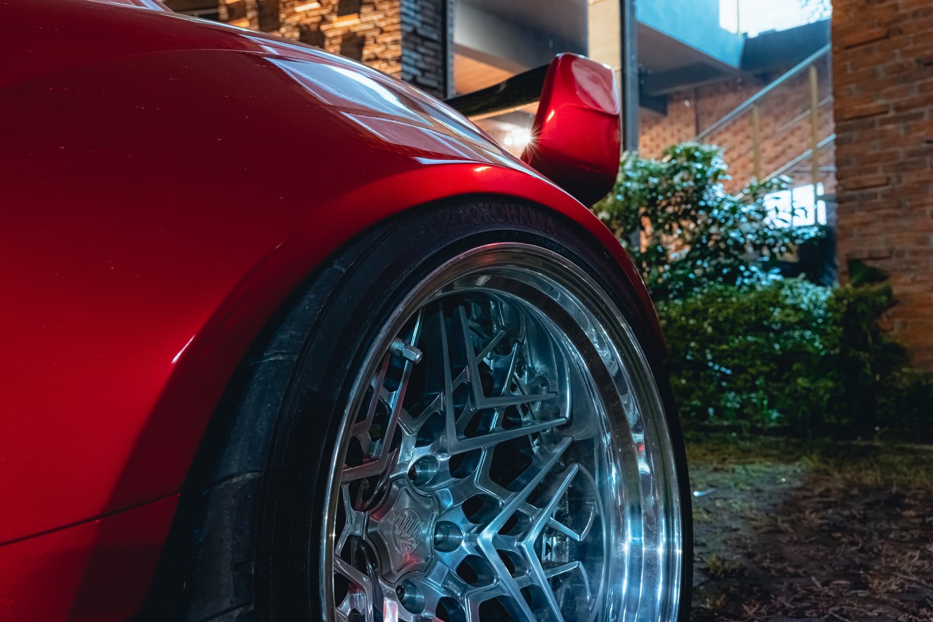 Karma Porsche 987 - rear wheel fitment
