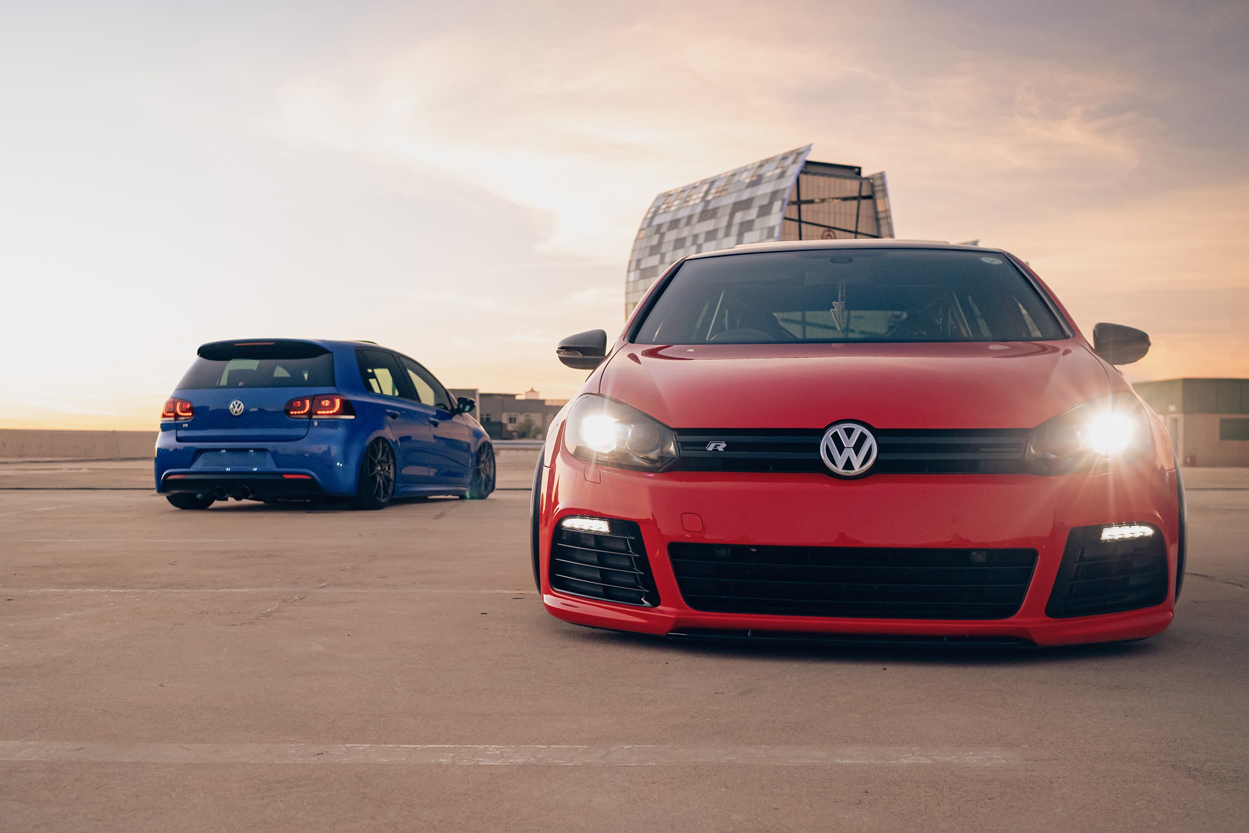 Air Lift Performance Around The World South Africa - VW Golf R dual front