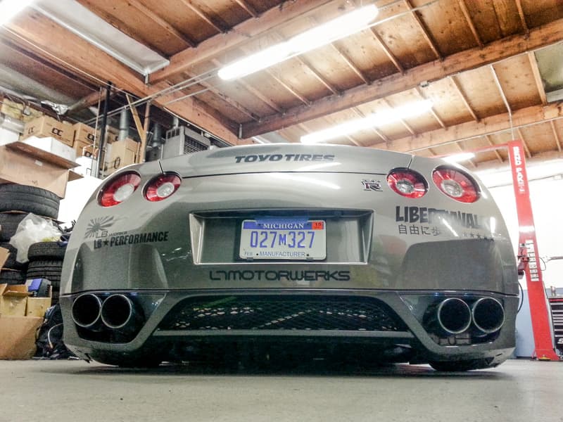 Air Lift Performance x LB Performance Nissan GT-R!