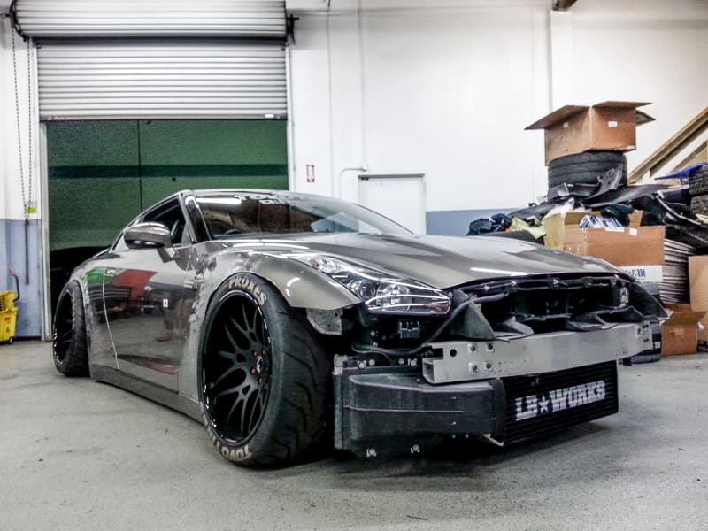 Air Lift Performance x LB Performance Nissan GT-R!