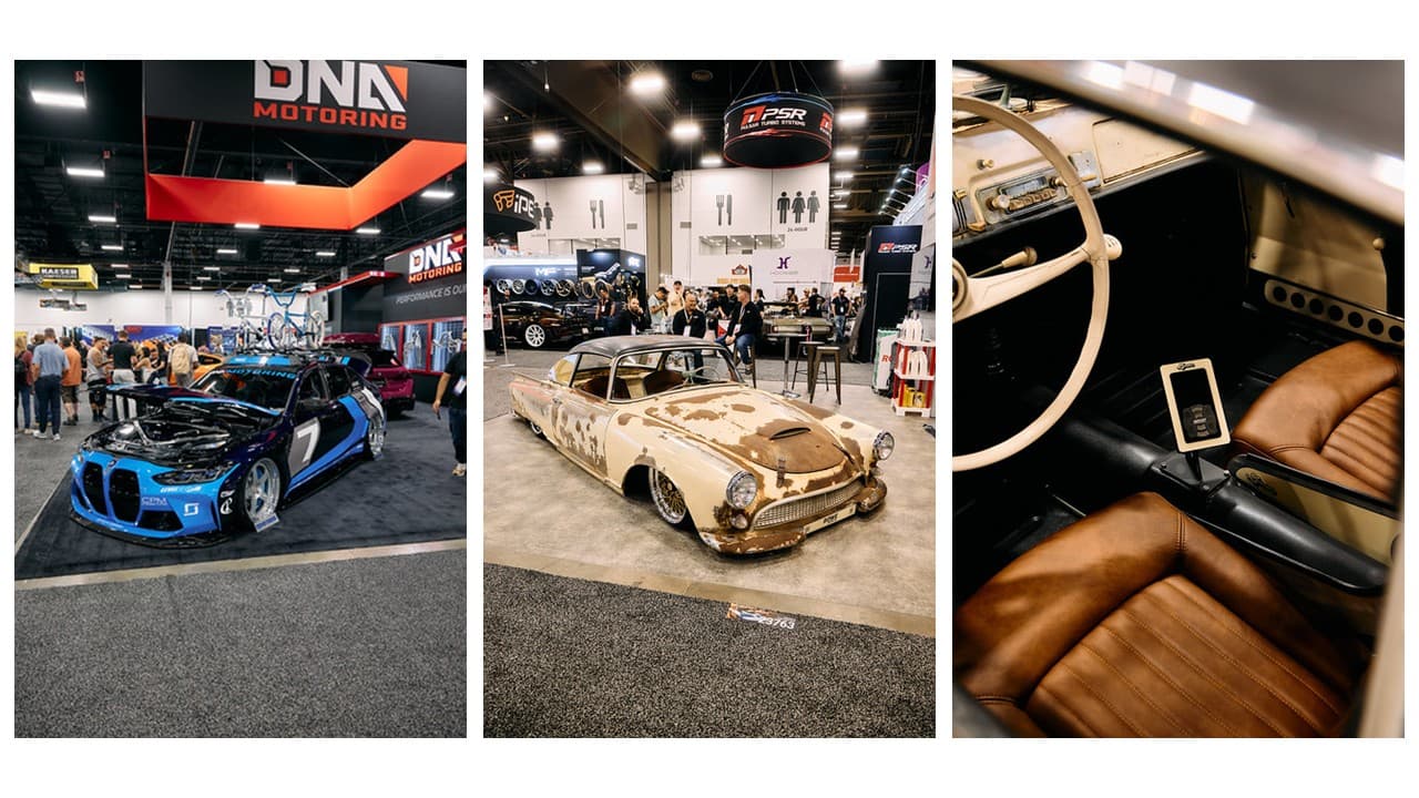 Collage from SEMA 2025 more