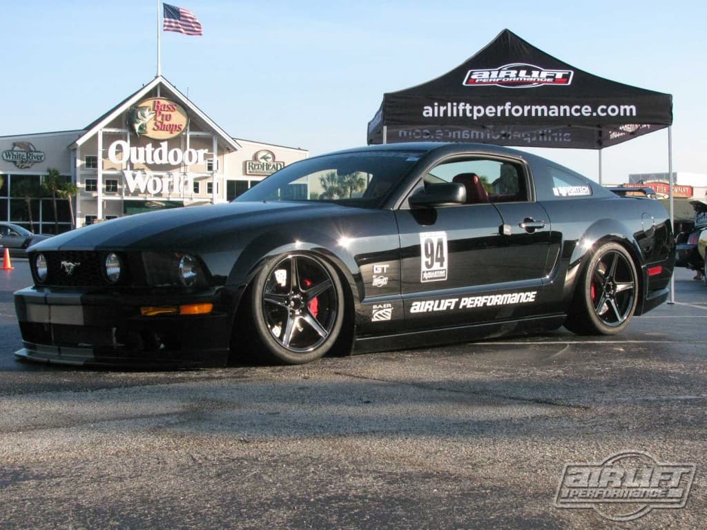 Air Lift Performance Bagged Mustang