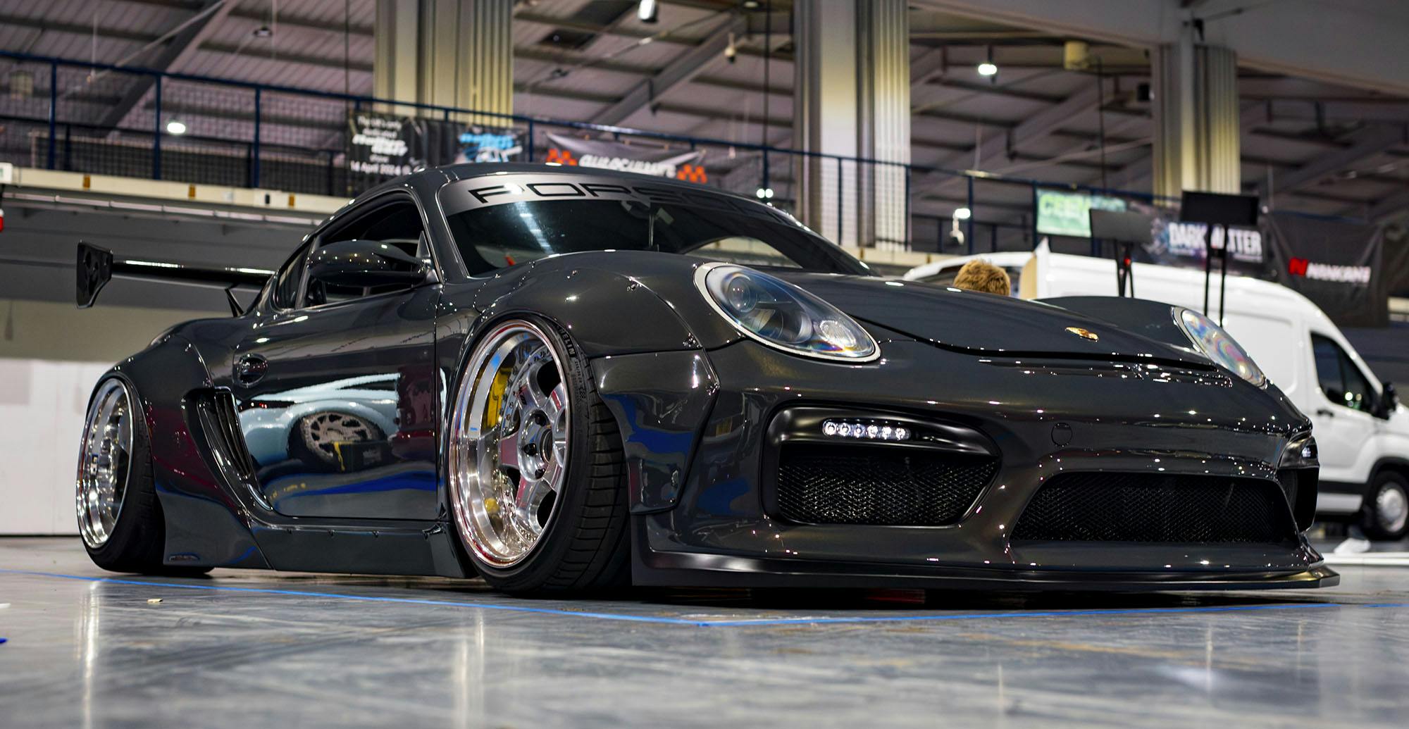 Vehicle featured at Ultimate Dubs UK 2024 with Air Lift Performance 