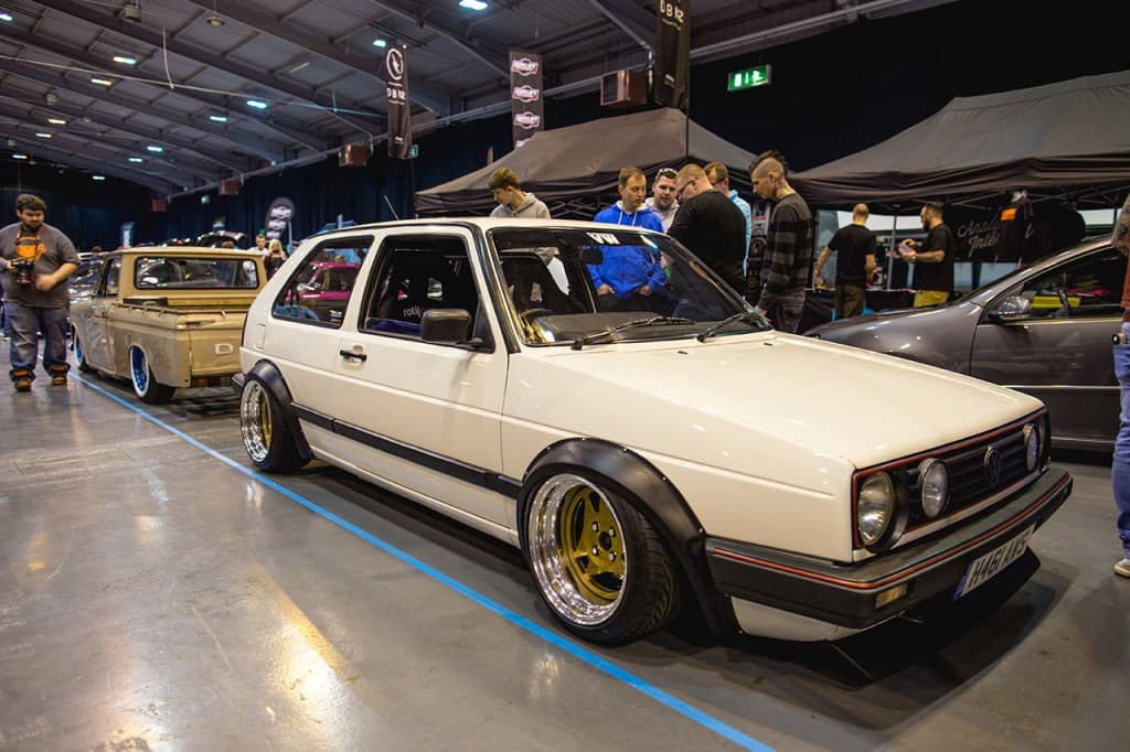 Players x Rotiform Air Lift Performance-equipped Mk2 Golf GTI