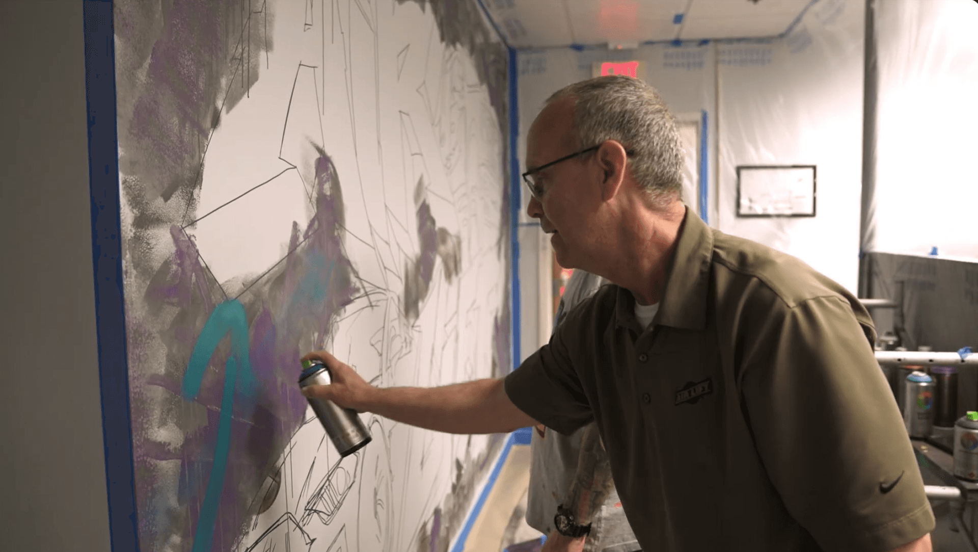Air Lift Employees wall Mural