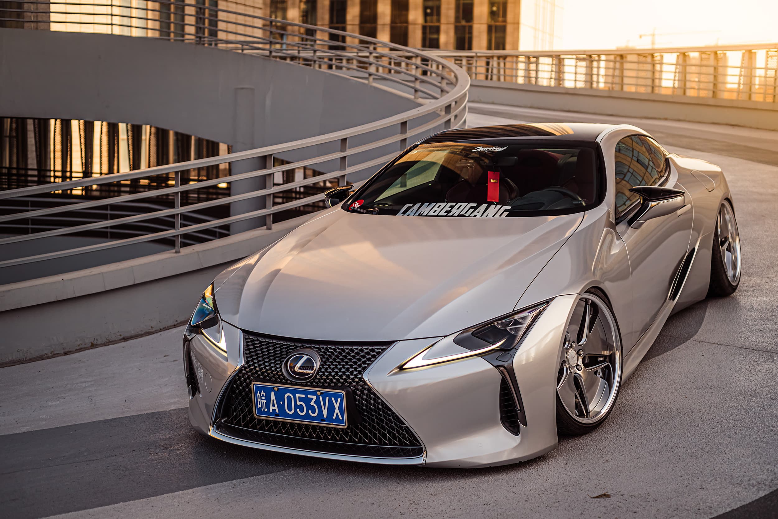 Around the World Series China - Kantoworks Lexus parking garage