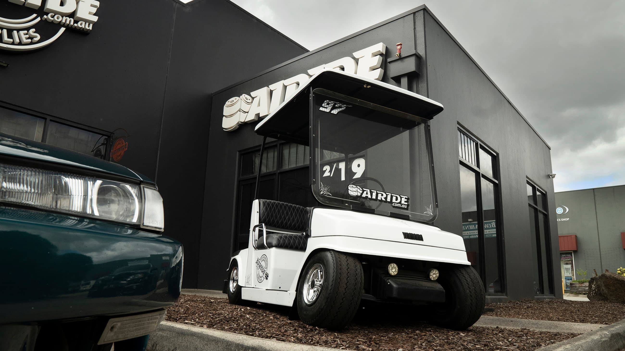 Airride Suspension Supplies Australia bagged golf cart