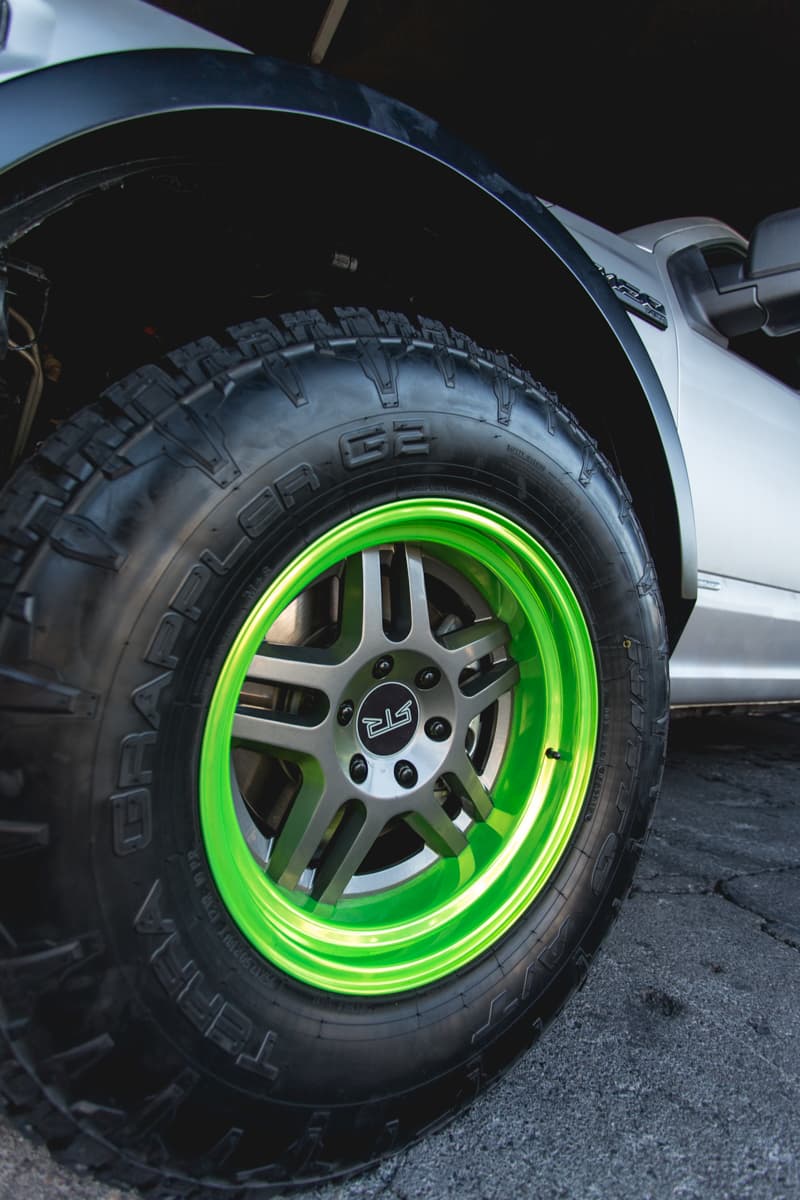 Vaughn Gittin Jr. RTR 2015 Ford F-150 truck  on Air Lift Performance air suspension