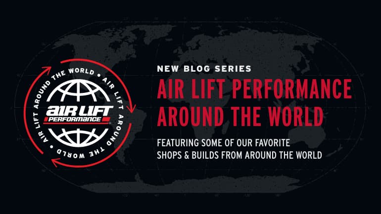 Air Lift Performance Around the world banner