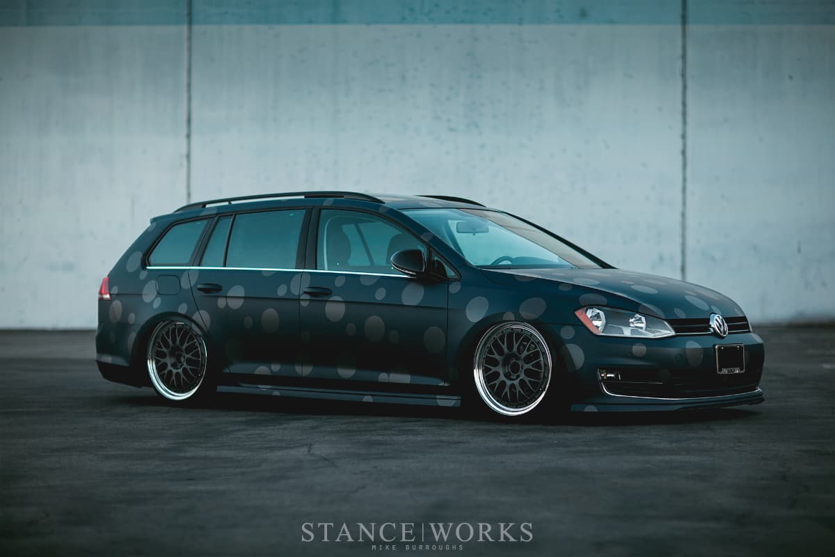 Todd-Nakanishi-TDI-sportwagon-polka-dots-spots
