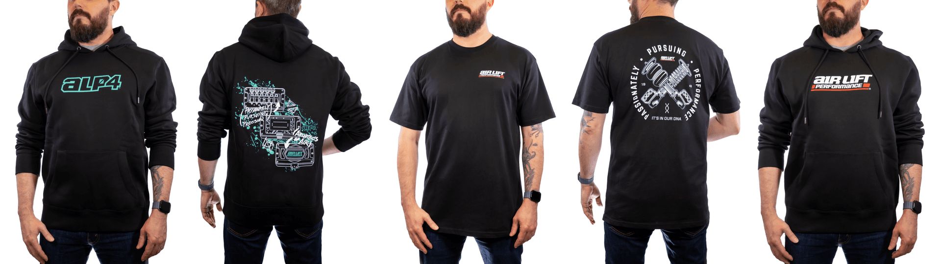 Man wearing Air Lift Performance Apparel