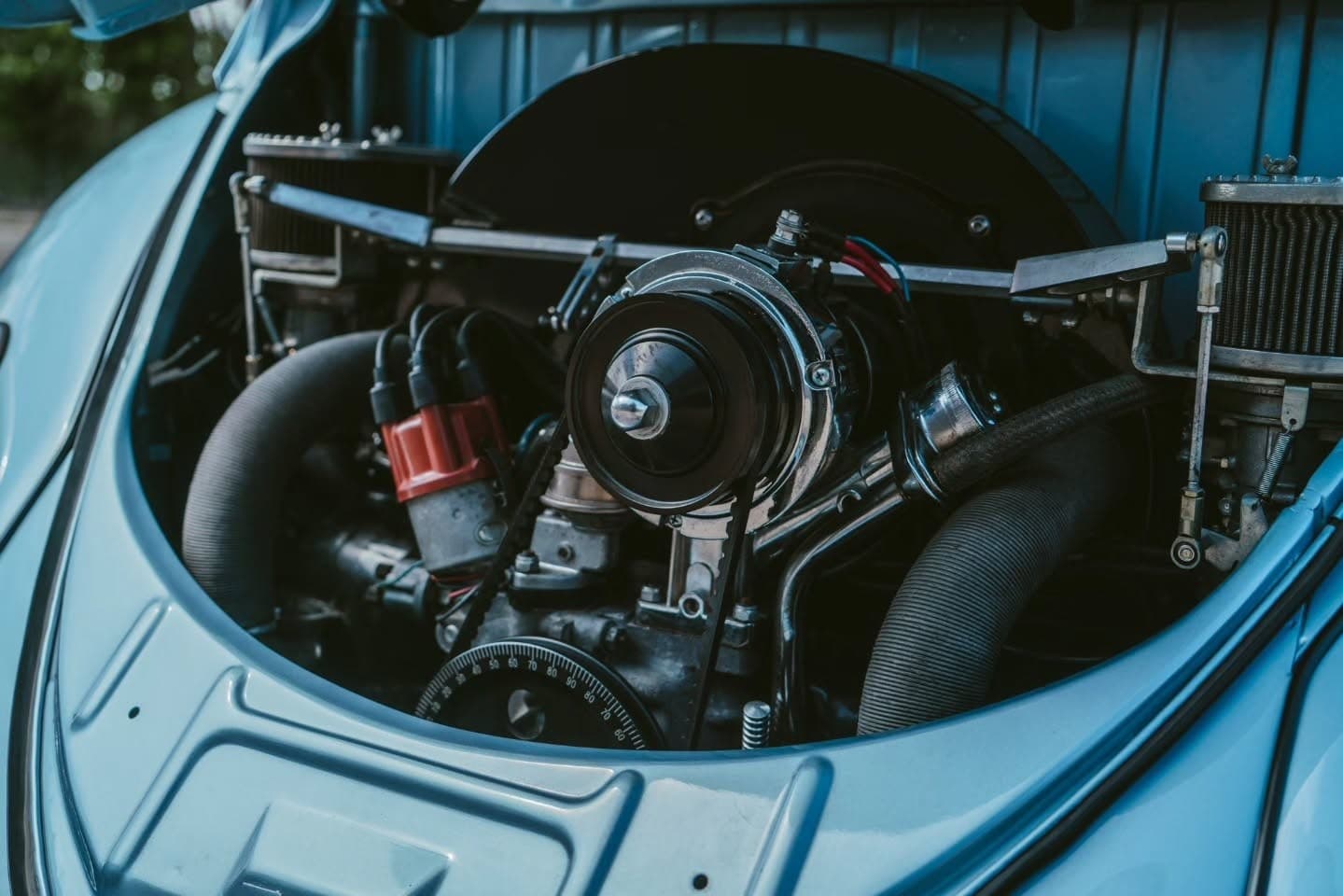 Custom 1959 VW Beetle with Air Lift Performance suspension