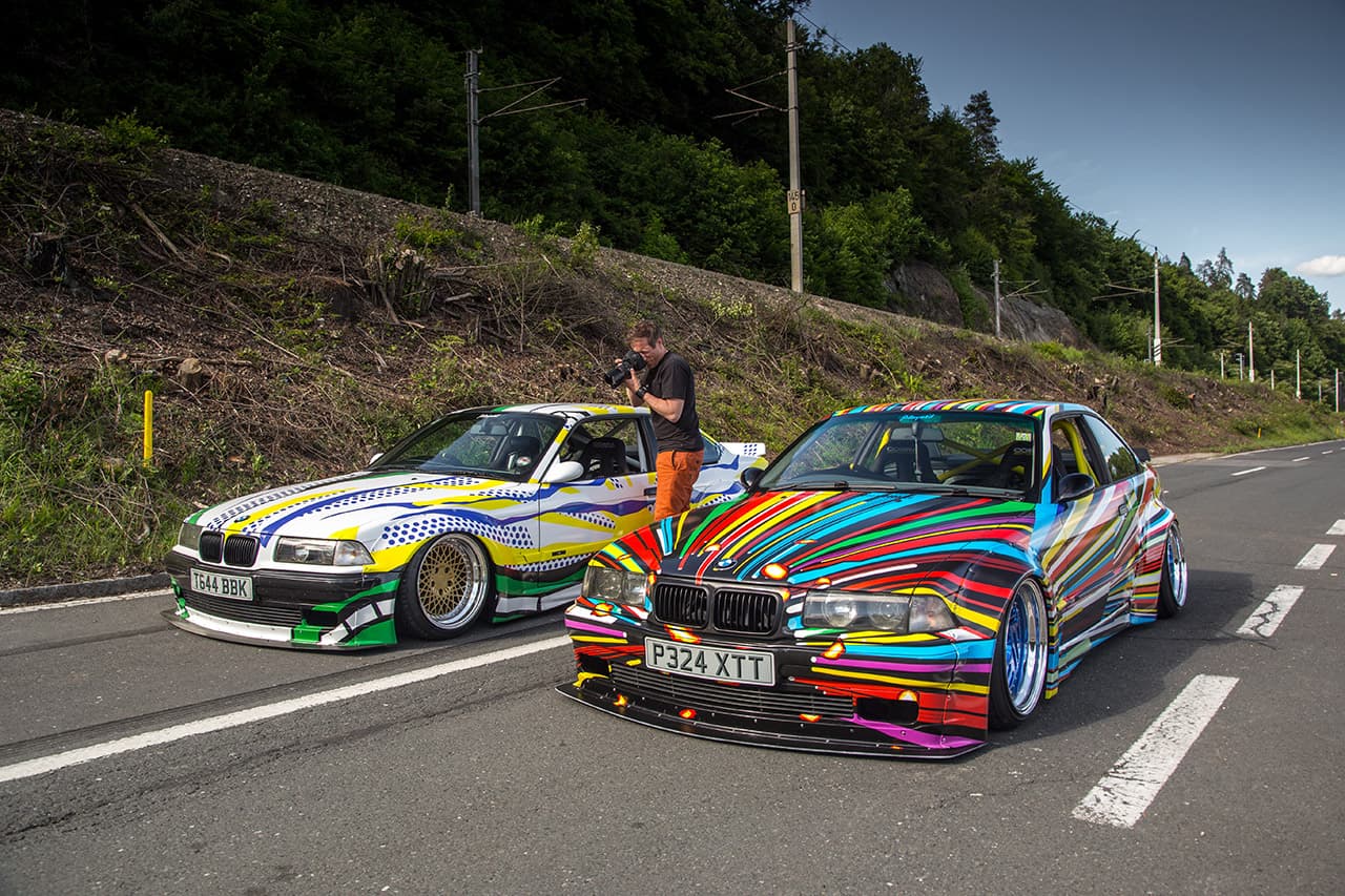 BMW E36 323i Air Lift Performance air suspension