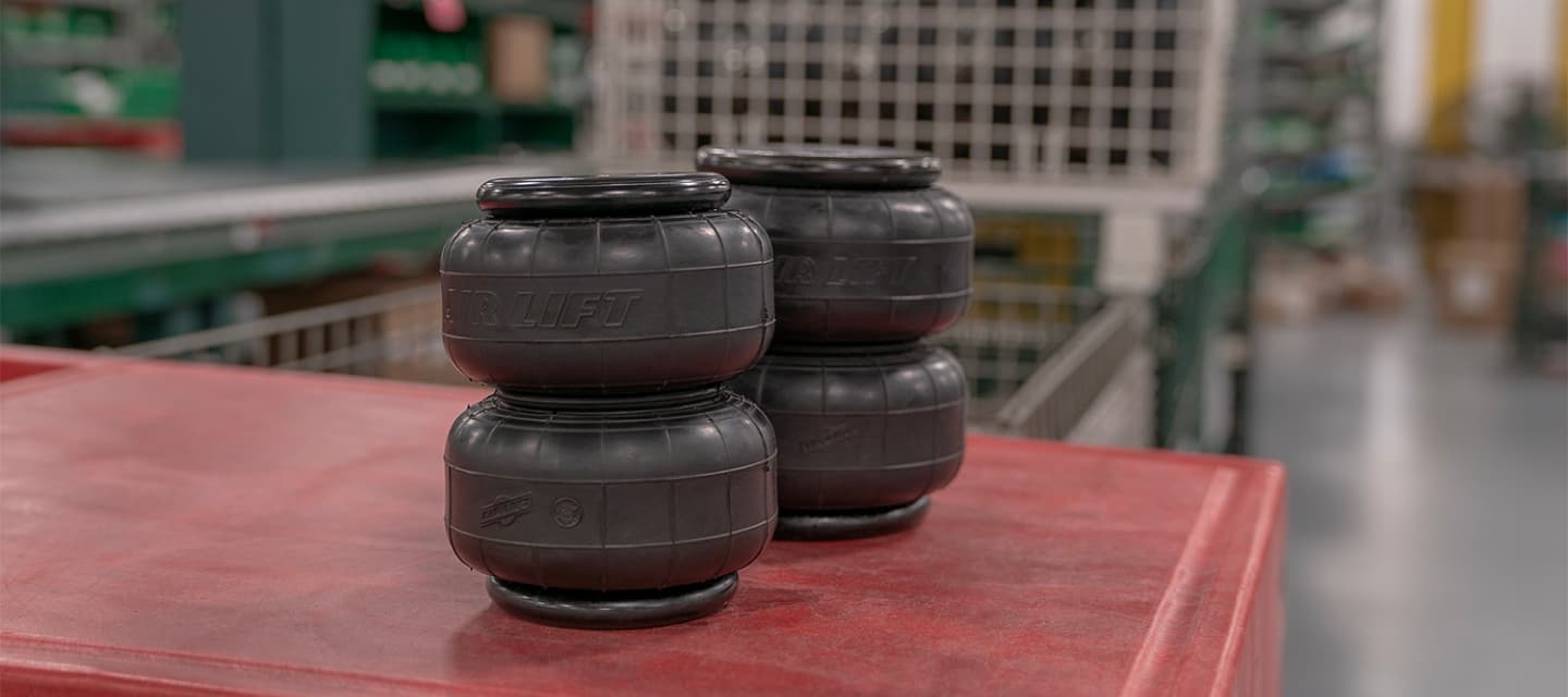 Red Air Spring Air Springs | Air Lift Performance